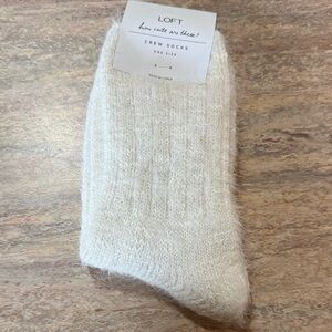 LOFT Soft Ivory Socks